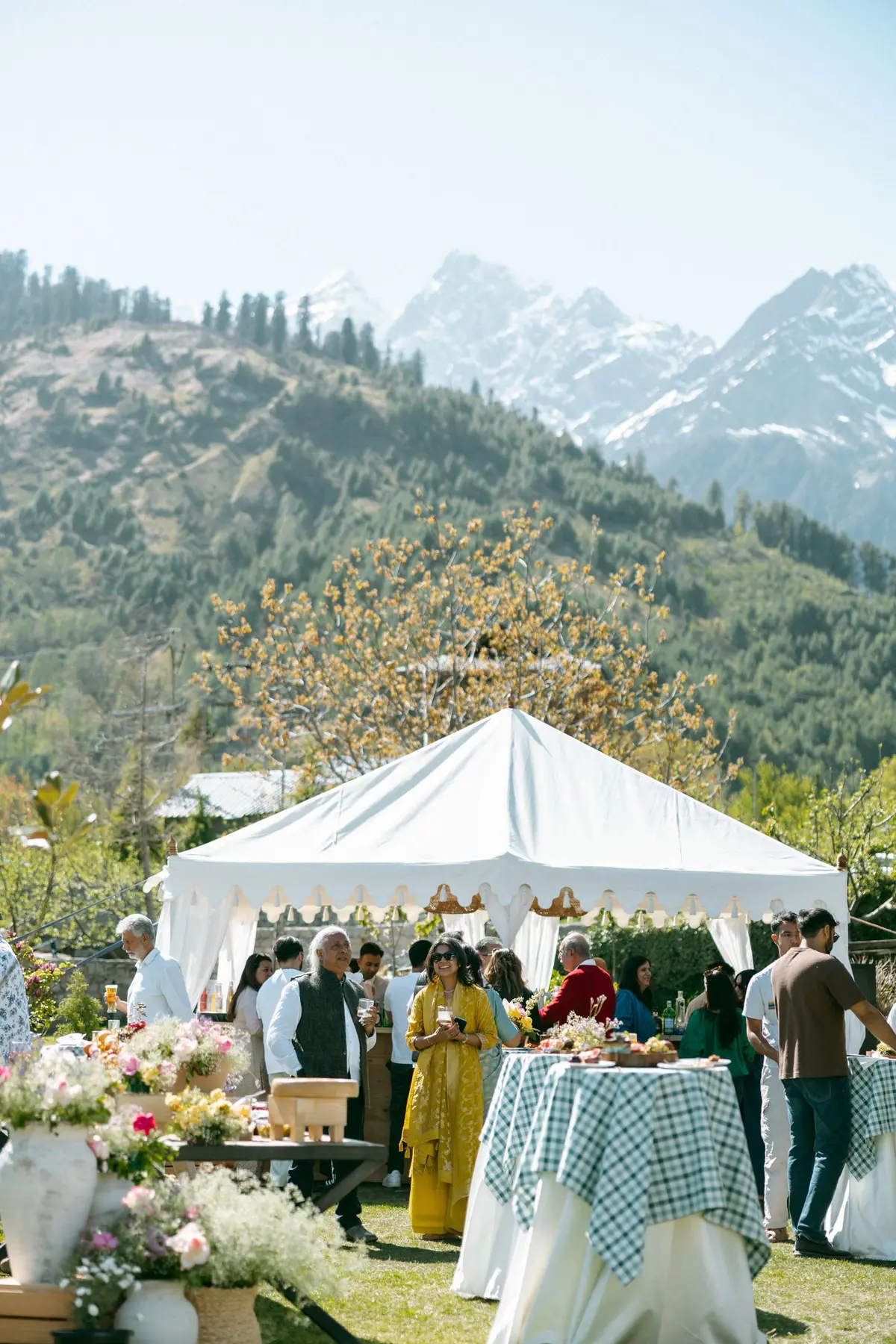 High Altitude, Low Rules — high-altitude outdoor lunch by Sage & Saaj
