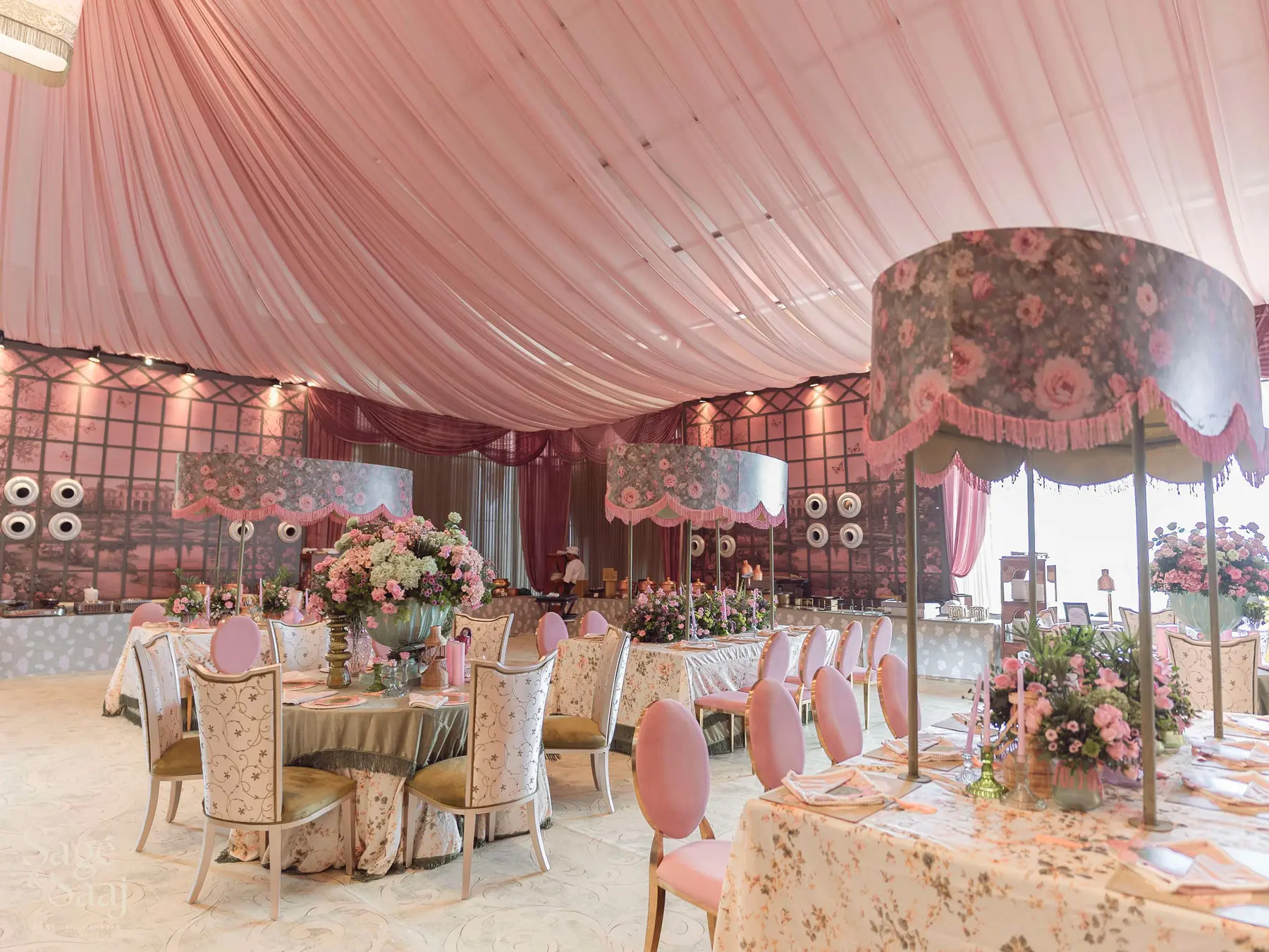 Bridgerton Mehendi — botanical mehendi lounge by Sage & Saaj