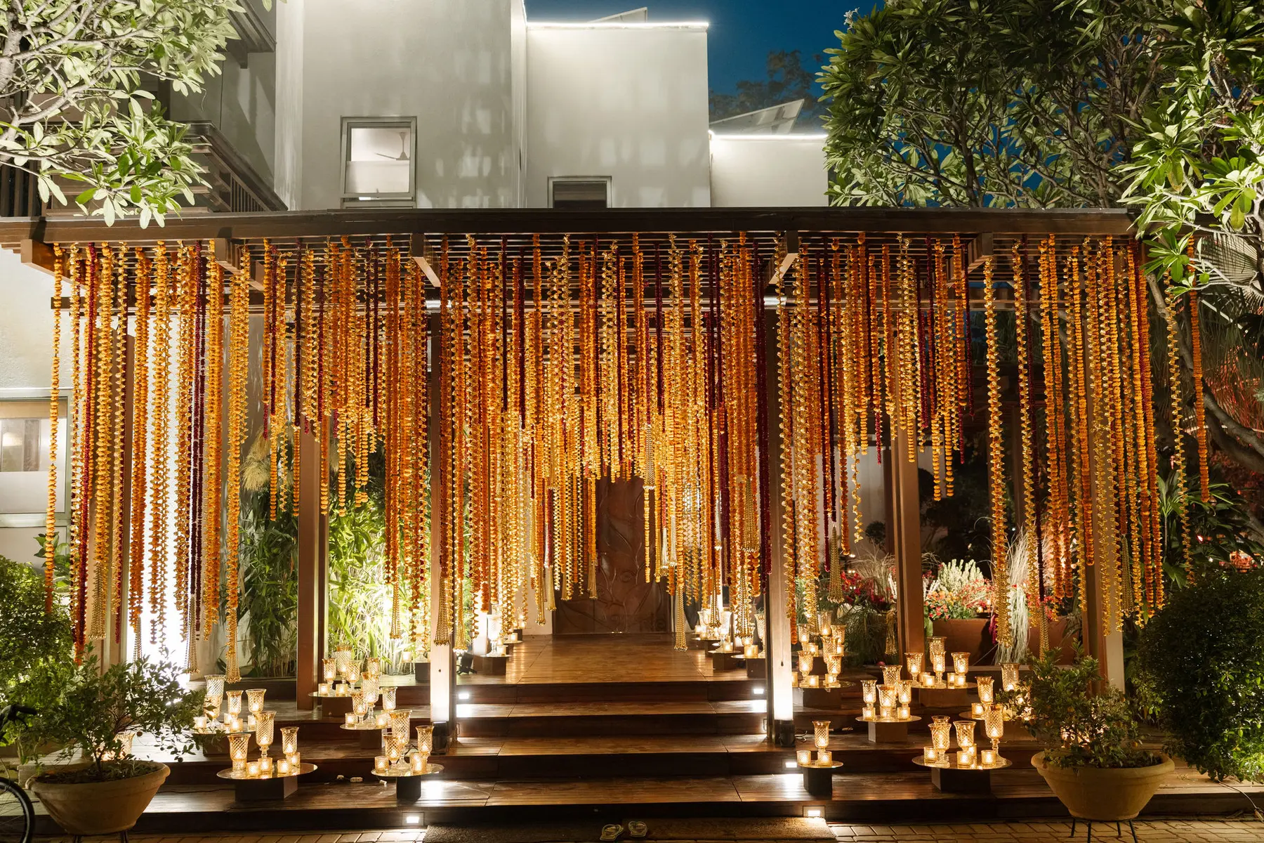 Shaadi Wala Ghar — candlelit home celebration by Sage & Saaj
