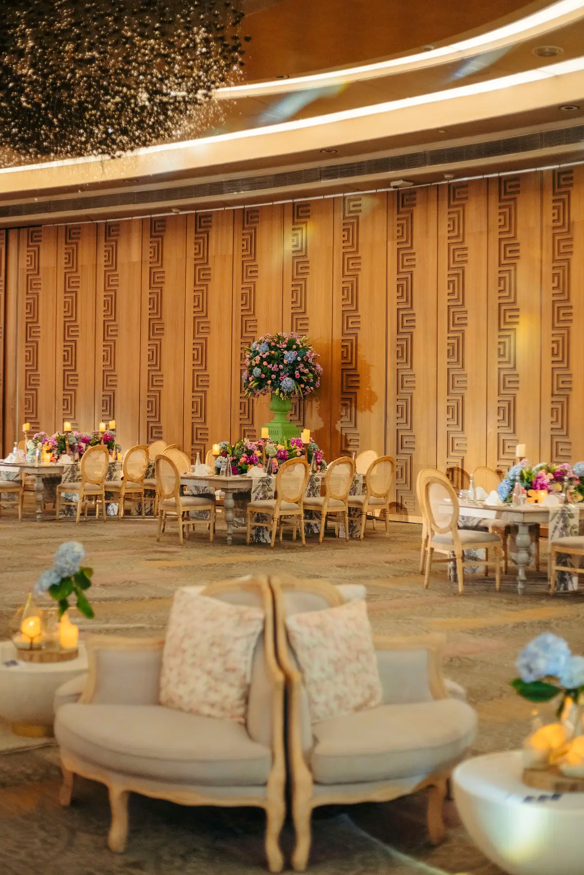 An Ode to Monet — 20th birthday tablescape at Hyatt by Sage & Saaj